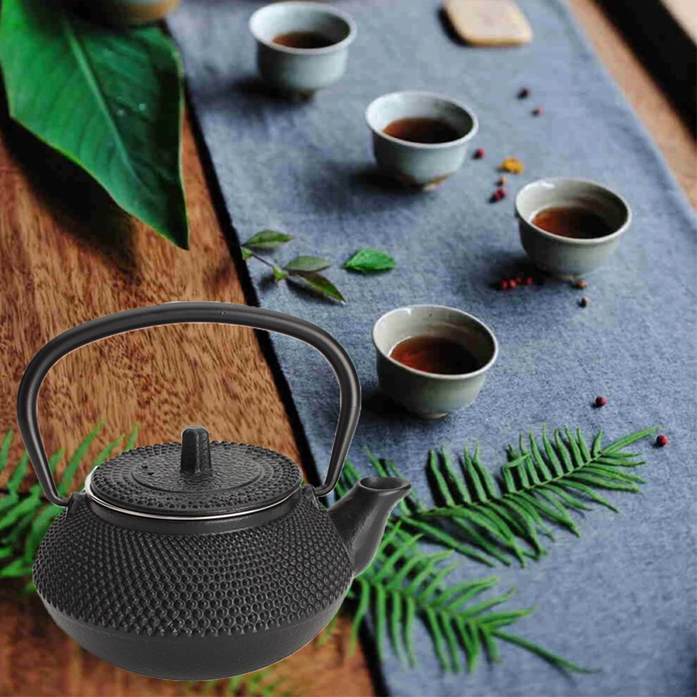 Аксессуары Прочный ситечко из чугуна Teaware японский стиль tetsulin чайник длинный рот бытовой кофе 300 мл