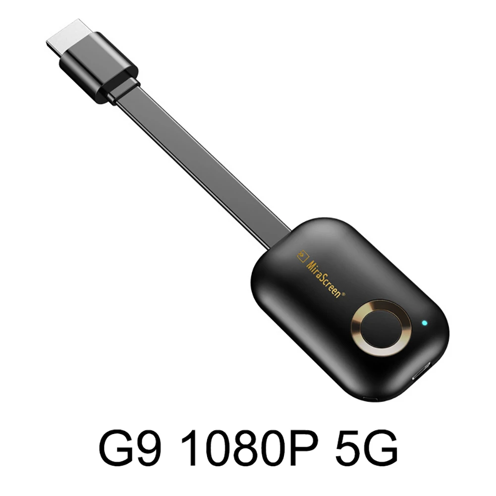 G9 1080P 5G 2,4G 4 K/5G 1080P беспроводной HDMI для Android tv Stick Miracast Airplay приемник Wifi Dongle Mirror screen Streamer Cast - Цвет: G9 1080P 5G