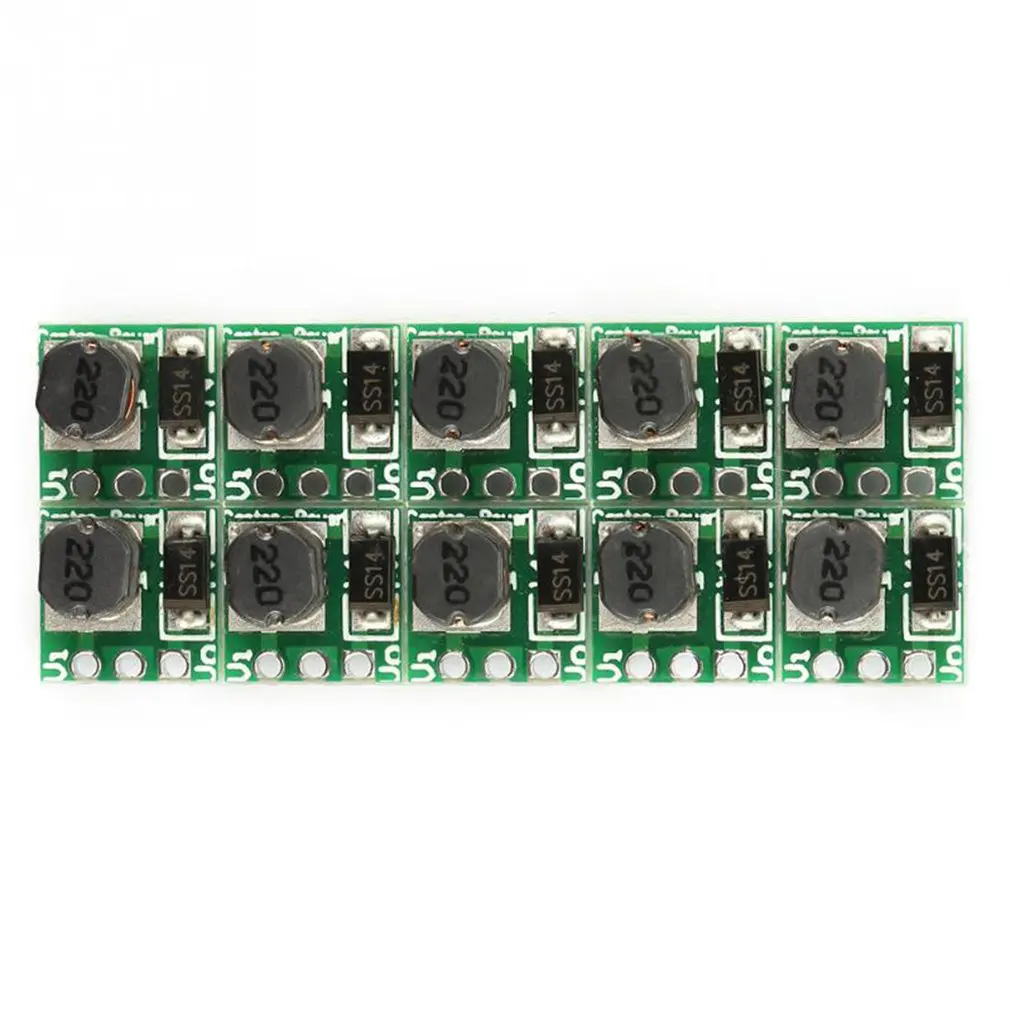 

10PCS Boost Module Converter 1.5 V 1.8 V 2.8 V 3 V 3.3 V 3.7 V 4.2 V 5 V DC-DC Converter Boost Module T64