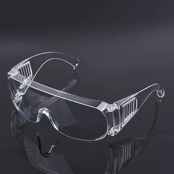 

Clear Safety Glasses Lab Work Protective Anti-Fog Seal Eye Protection Goggles Wind and Dust Eyewear Glasses