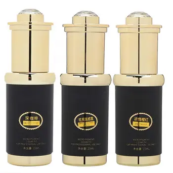 

Tattoo Paint 15ml Plant Semipermanent Makeup Eyebrows Lips Eye Line Tattoo Color Pigment Eyebrow Color Inks Cosmetics