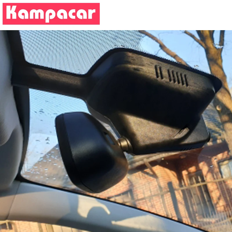 Kampacar Novatek 96658 автомобильный рекордер Wifi DVR видеорегистратор двойной объектив камеры для peugeot 408 308 sw t9 gt до Автомобильные видеорегистраторы