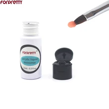 Акрилико Жидкость 15 мл DIY Расширение акрил Vloeistof Akrilik Liquido для acryl ic порошок скульптура Nagels Spulletjes Unas Acrilicas