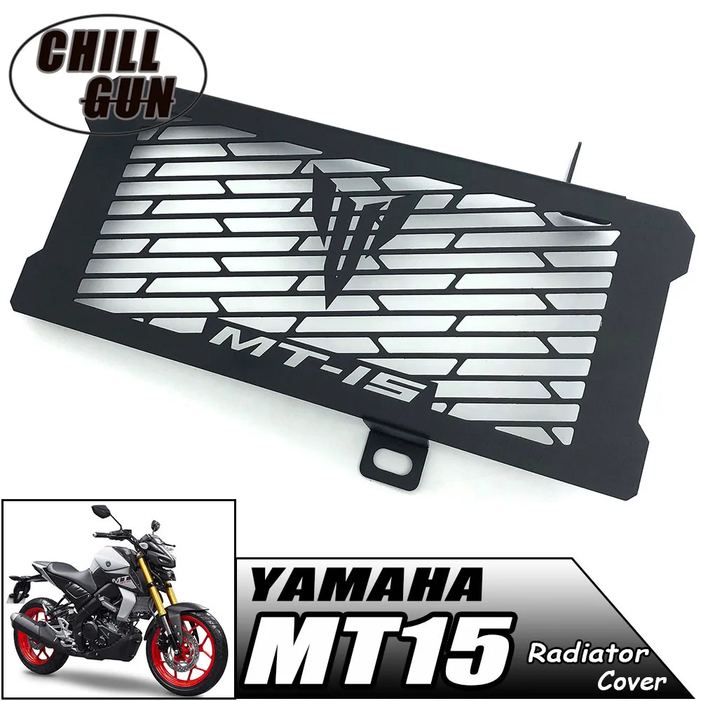Для YAMAHA MT15 MT 15 2018 2019 2020 18 20 мотоциклетная крышка радиатора Решетка защита|Накладки