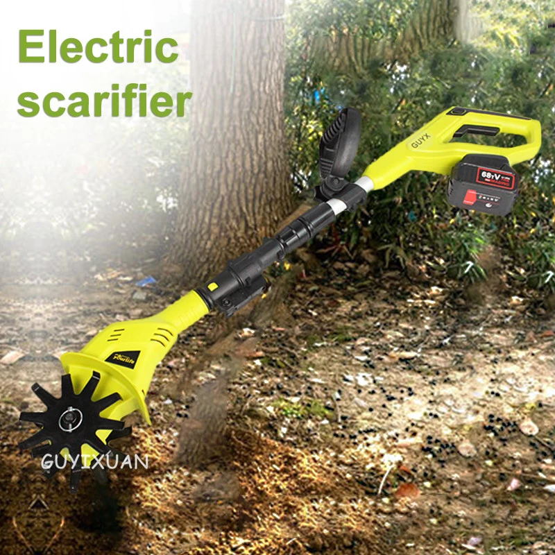 Electric-ripper-lithium-electric-cultivator-tiller-small-weeder ...