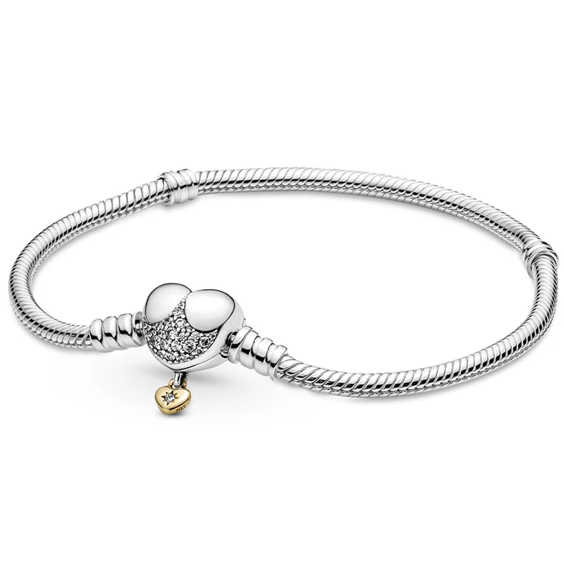 Snowflake Mesh Snake Chain Bracelet Fit 