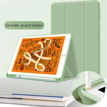 Étui à crayons pour iPad Air 4, 2020, 11, 2021 Pro, 12.9, Funda, iPad 10.2, 7, 8e génération, Air 3, Mini 5 9.7