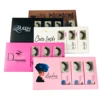 Foxyfox Wholesale Paper Eyelash Package Box Mink Lash Boxes Packaging Sets Custom Brand Logo 10mm-25mm Mink Eye-lashes Case Bulk 4