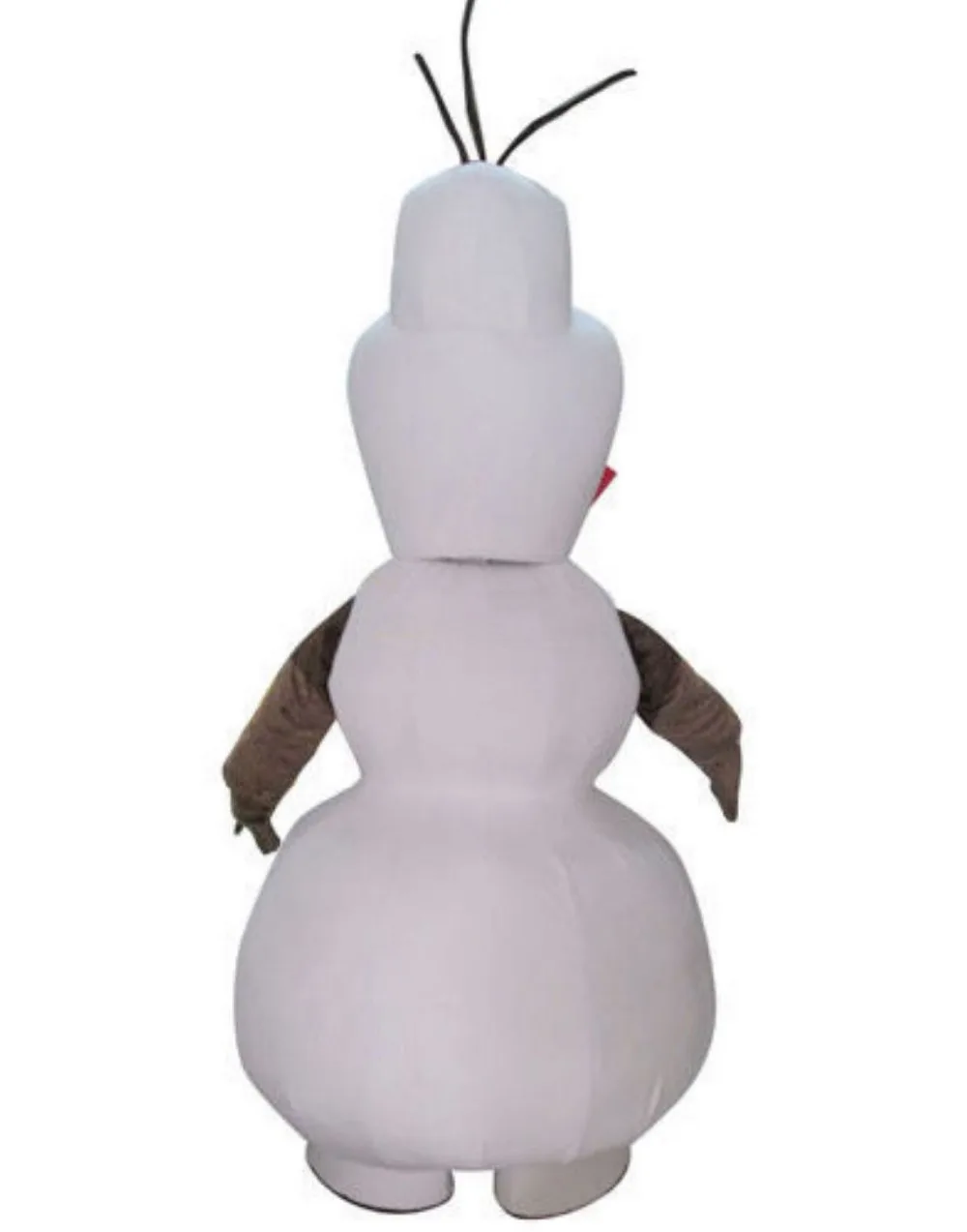 Взрослый улыбающийся маскарадный костюм Олаф одежда снеговика мультфильм персонаж костюм