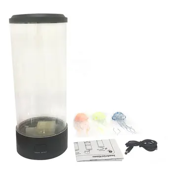 

Colorful Led Big Jellyfish Water Lamp Aquarium Simulation Home Decoration Lamp Atmosphere Night Light