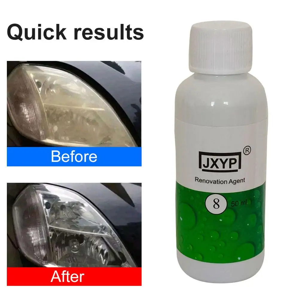 

20ml Car Headlight Repair Fluid Scratch Remove Refurbishment Coating Oxidation Repair Polishing Car Light Clean Repair Agent