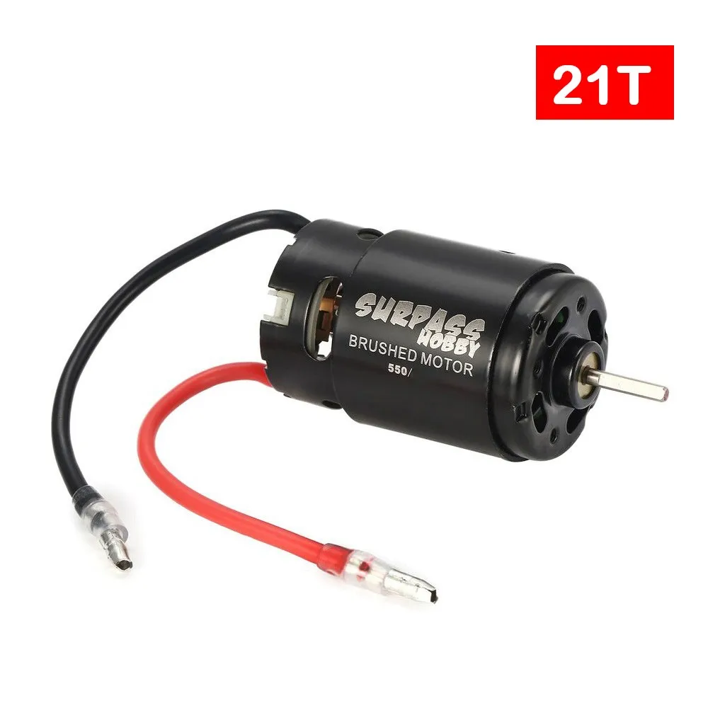 B Аксессуары для моделей SURPASSHOBBY 550 12T 21T 35T щеточный мотор для большого крутящего момента RC автомобилей обновленные части модели здания Прямая поставка - Цвет: B