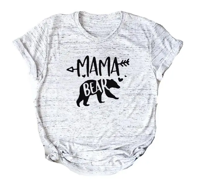 marble t black words Mama Bear Футболка с изображением стрелки сердце день матери Женская Подарочная футболка мама Графический хипстер Harajuku футболка эстетический Топ футболка плюс размер - Цвет: marble t black words