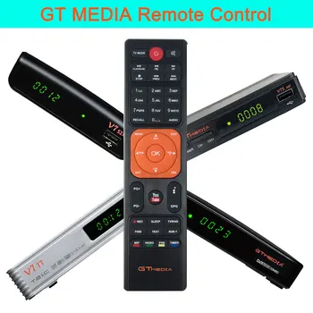 

GT MEDIA remote control supports GT MEDIA V7S HD / V7 S2X / V7 PRO / V7 TT digital decoder freesat infrared remote control