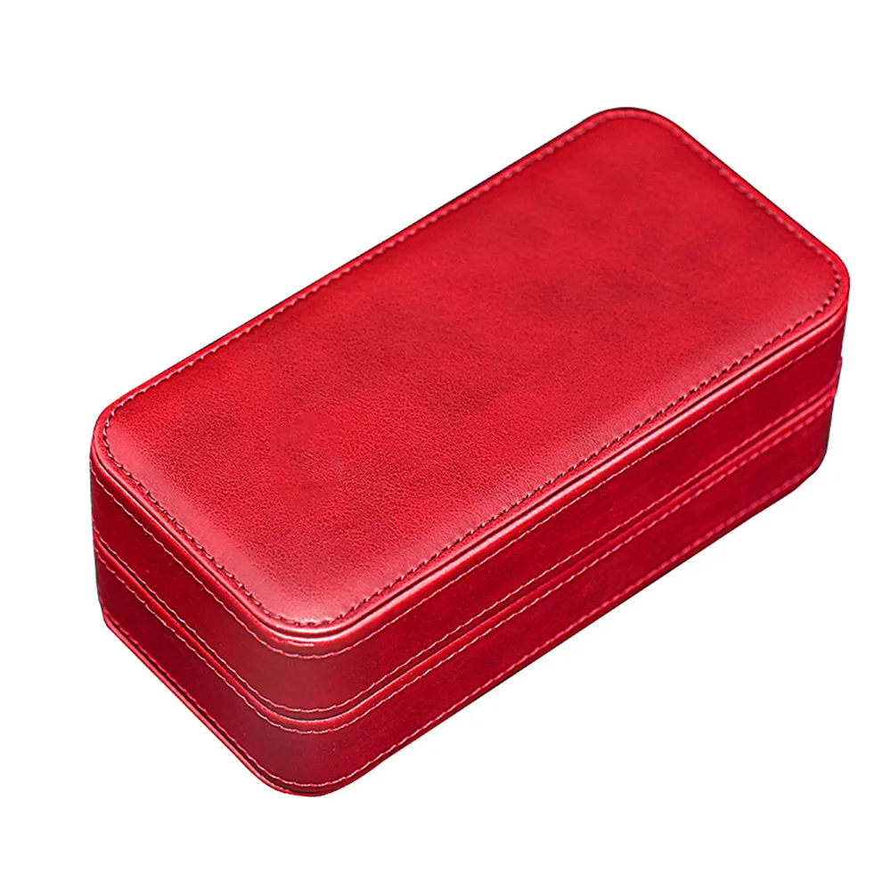 

Leather Carrying Case Storage Box for HB4 Earphone Portable Mini USB Cable Case Cover Pouch Bag Waterproof Protection Box