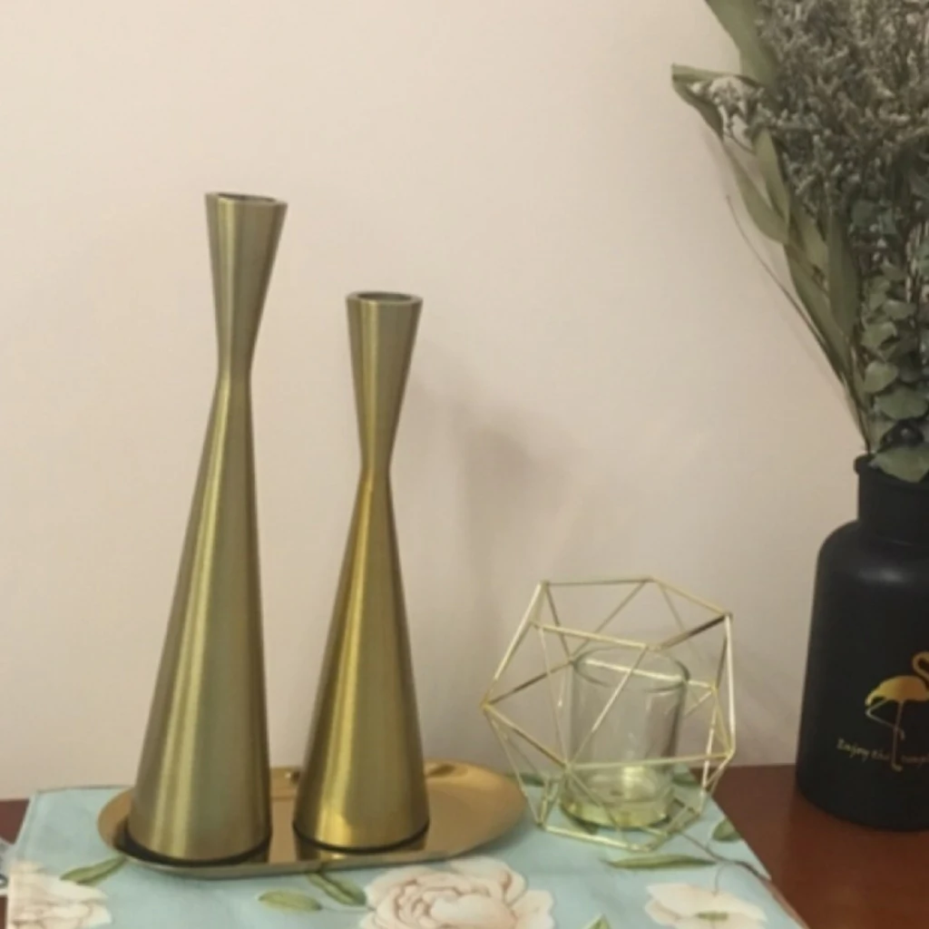 Nordic Style 3D Geometric Candle Holder Wedding Tea Light Holder Centerpiece