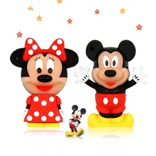 USB флеш-накопитель 128 ГБ мышь Микки и Минни, флеш-накопитель USB 2,0, флешка с изображением животных, 4 ГБ, 8 ГБ, 16 ГБ, USB диск 32 Гб, флешка 64 ГБ