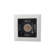 Квадратный мини 15 луч светодиодный светильник вырезанное отверстие 37x37 мм, 3 Вт(35 Вт галогенный эквивалент) 90Ra натуральный цвет 4000K 2700K 3000K