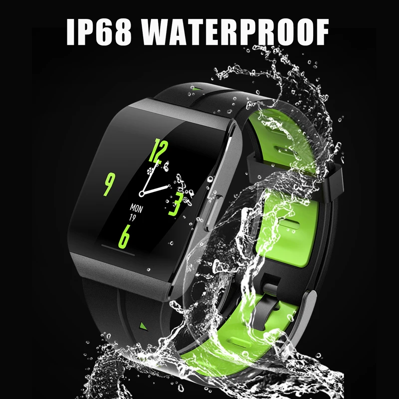 1,3 дюймовый цветной экран X1 Смарт-часы мониторинг сердечного ритма IP68 Водонепроницаемый Погодный прогноз фитнес-трекер спортивный браслет