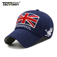 TACVASEN, бейсбольная кепка, мужские летние тактические Хлопковые бейсболки шапки, защита от солнца, повседневная, с британским флагом, с вышивкой, для гольфа, мотоциклетная Кепка s