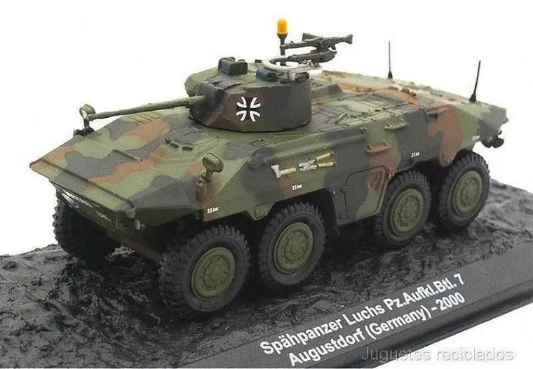 SPAHPANZER LUCHS PZ. AUFKL. BTL. 7 AUGUSTDORF Германия 1/72 литье под давлением модель бака IXO