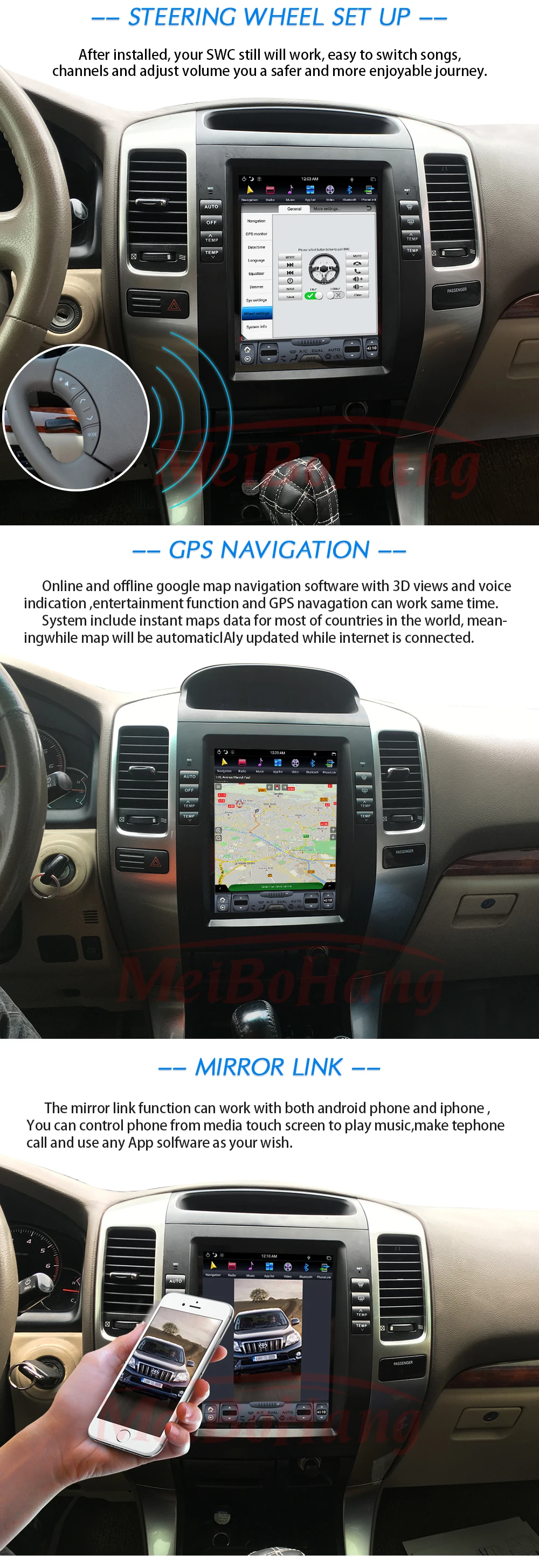 1 Din Tesla Вертикальный стиль 11. 8 дюймов Android автомобильный gps навигации MEDIA player экран для LEXUS RX300/330/350/400