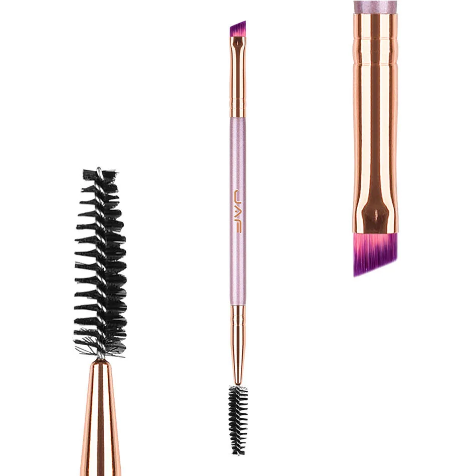 

Makeup Eyebrow Brush Beginner's Double-Headed Entry Portable Simple Eye Beauty Tools Nylon Hair Professional Makeup Tools