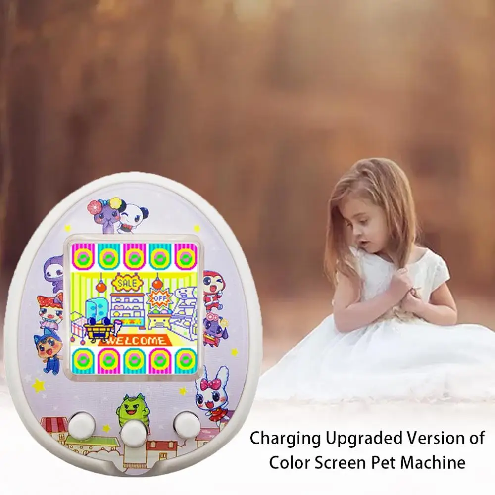 Kids Funny Electronic Pets Toys For Qpet Plastic Non-Extended Singer Pet Egg Interactive Pet Game Machine