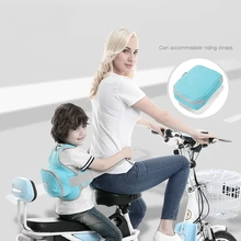 Детский защитный жилет с поясом Детский Регулируемый ремень безопасности мультфильм электрический велосипед сиденья пояс на спине, держать протектор для путешествия для верховой езды