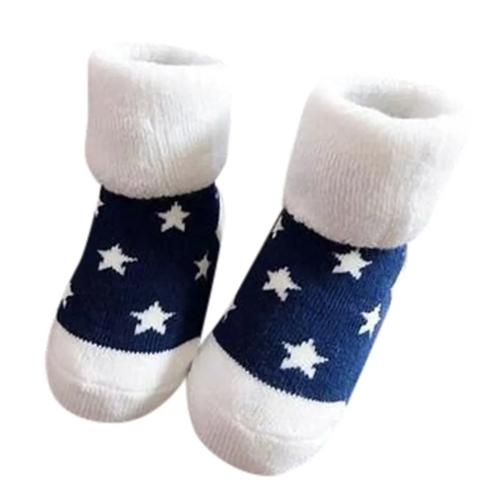 1 пара детских носков новые детские Нескользящие вязаные теплые носки с рисунками животных для маленьких мальчиков и девочек детские носки