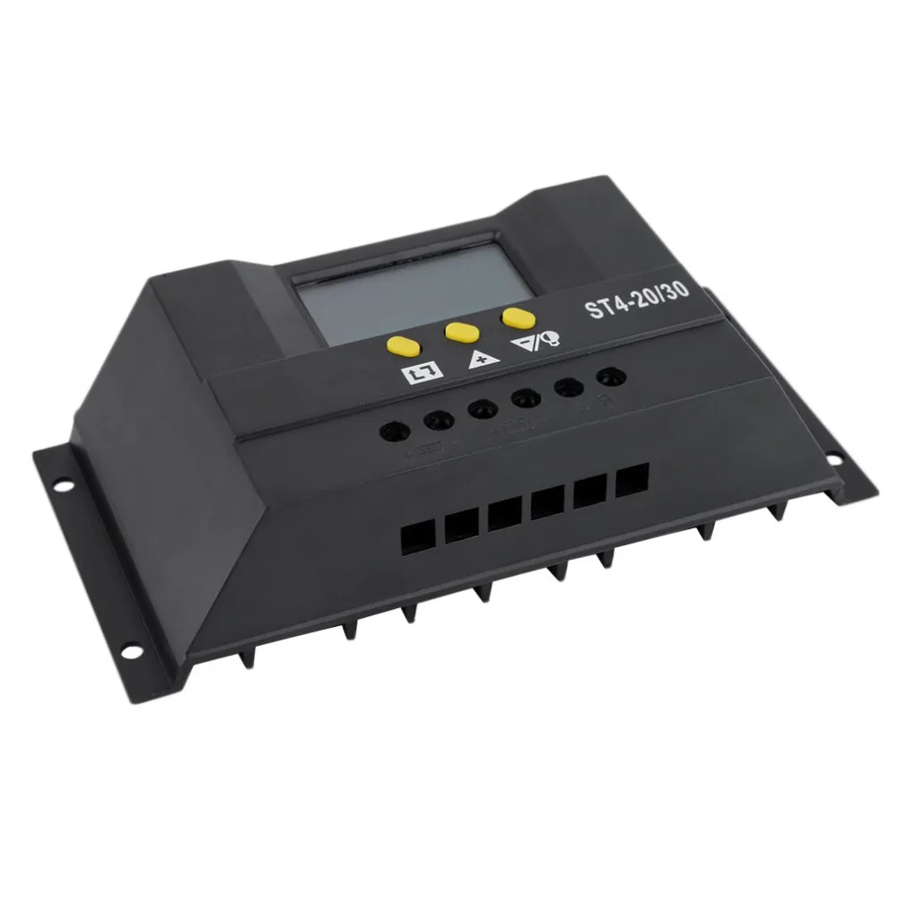 30A 12 V/24 V регулятор заряда солнечных батарей Fot панель солнечных батарей безопасная защита Прямая