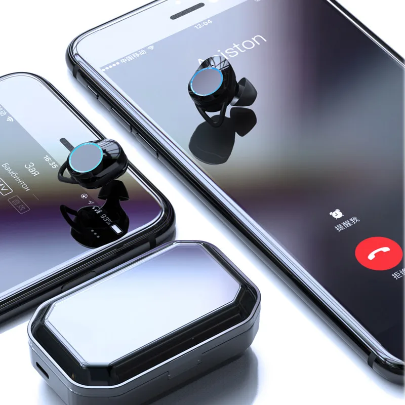 Fone de Ouvido Estéreo sem Fio Especial para o Amante para Ios Ipx7 à Prova Dwaterproof Água Bluetooth 5.0 9d Fones Presente - Android G02 Tws 2 Eletrônicos