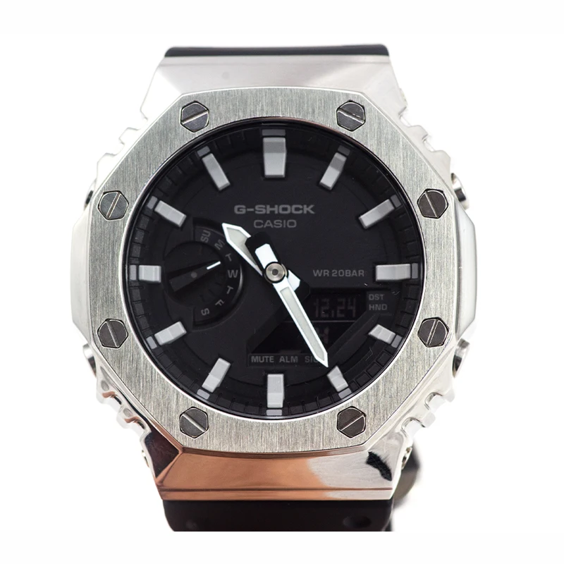 

Watch Bezel For G-shock Ga-2100 316L Stainless Steels Watch Case Protective Shell For Casio G-shock Watch Accessories