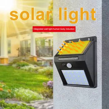 

Durable Street Lamp PIR Motion Sensor Outdoor Lighting Solar Power Eco-Friendly Triangular Wall Lamp IP65 Induction Light