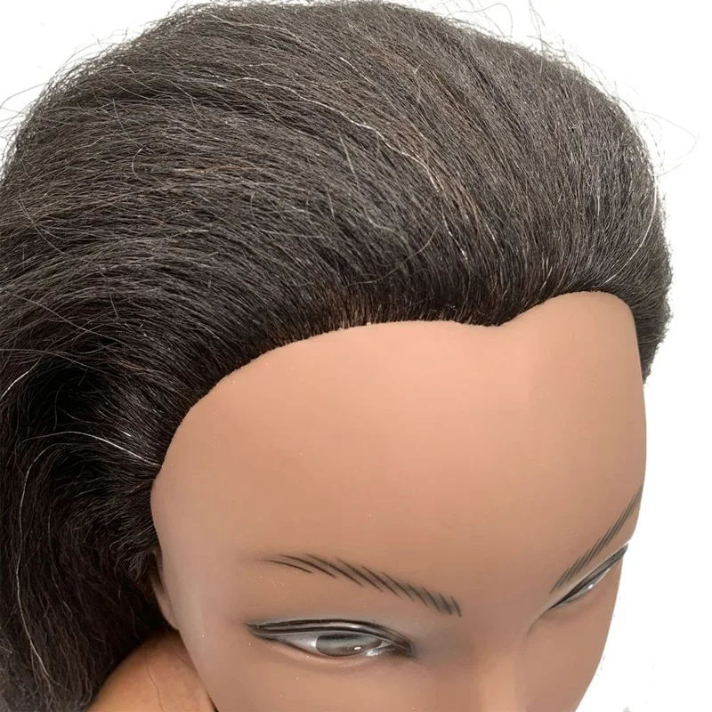 Hairart Cosmetology Mannequin Head (Competition-20) 100% Human Hair 20 Length w/Shoulder Platform