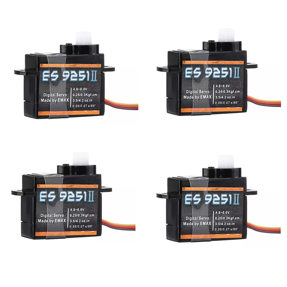 Emax ES9251Ⅱ Upgrade Version 2.5g Plastic Micro Digital Servo For RC Model