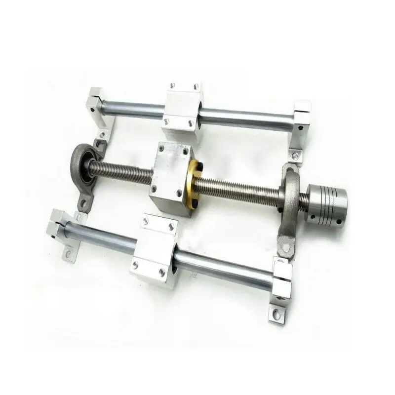 Двойной ходового винта штанга линейный рельс Поддержка руководство комплект