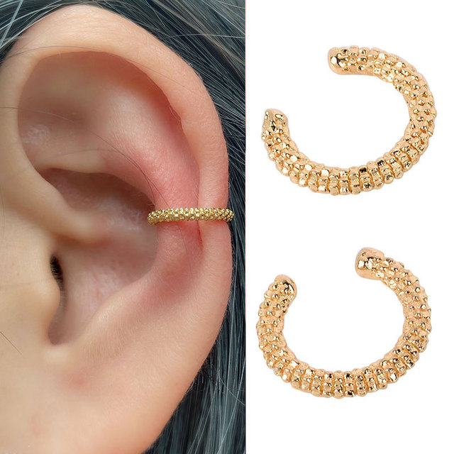 Designs Ear Cuffs Clip On Non Pierced Hole Ear Cuff Fake Without Piercing Cartilage Conch Earring Adjustable Earing