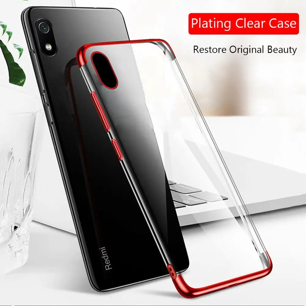 

BiNFUL For Xiaomi Redmi 7A Case Cover Plating Soft Silicone Back Cover Fundas For Redmi 7 7A 8 8A Note 7 Pro Phone Coque Capa