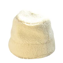 Однотонная утолщенная мягкая теплая шапка для рыбалки, уличная зимняя шапка из искусственного меха для женщин и мужчин, модная плюшевая пушистая Панама L1209