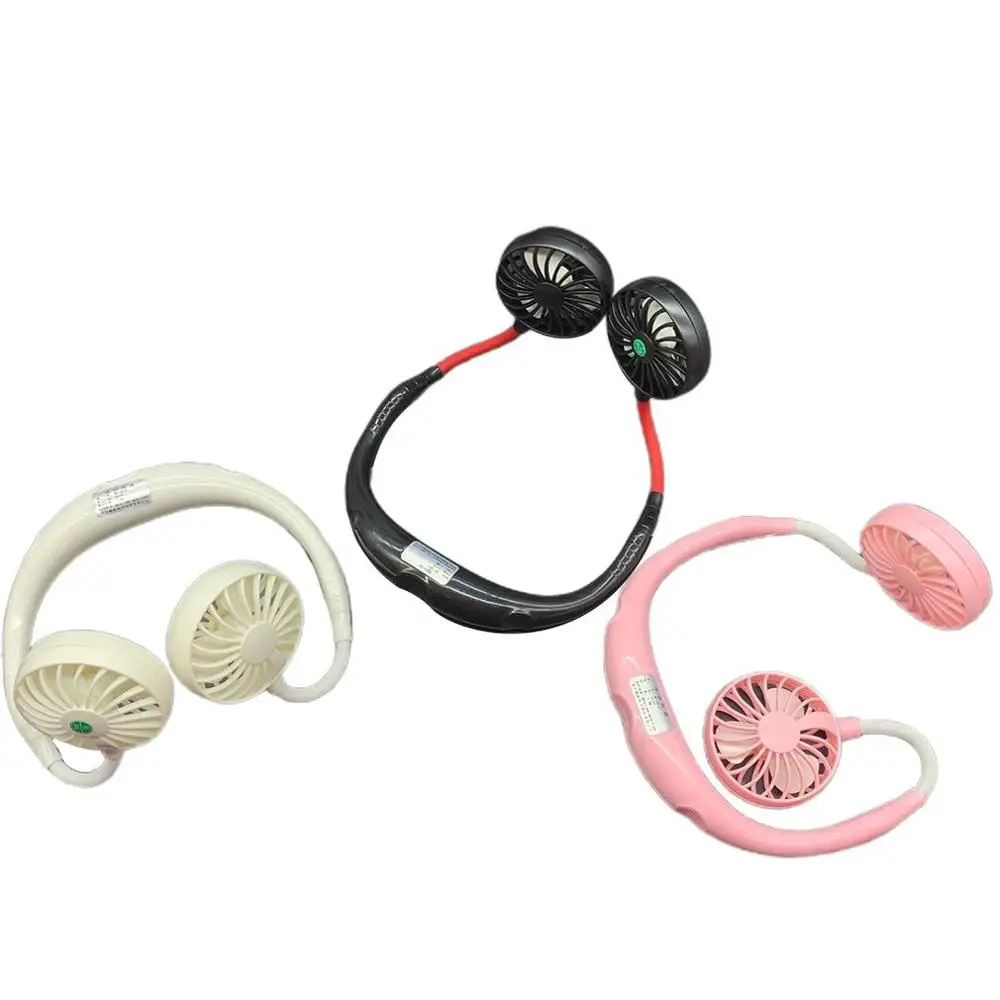

Sports Fan Neck Ring Hanging Neck Lazy USB Charging Fans Outdoor Mini Portable Practical Durable Fans