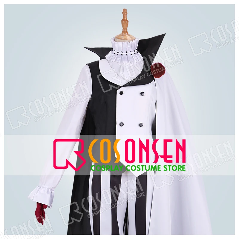 Bungo stray dogs Nikolai Gogol Cosplay costume Member of Decay of Angels COSPLAYONSEN All Size full set greek goddess costume