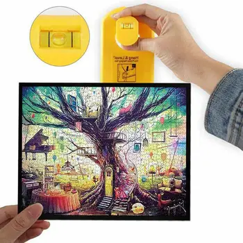 

Hang Level Makes Picture Easy Hanging Levels Ruler Photo Frame Level Ruler Picture DIY Frame Hanger Easy Wall Hanging Tool