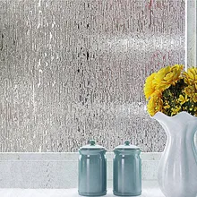 90*200 см декоративная оконная пленка с эффектом дождя матовая самоклеящаяся пленка черная оконная фольга витражное окно покрытие оконная фольга