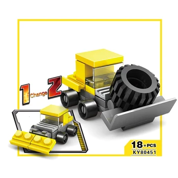 

Excavator Engineering Team Engineering Vehicle Assembling Building Blocks