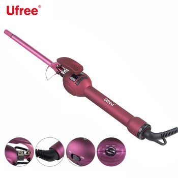 

Professional 9mm Curling Iron Twist Hair Curler Irons LCD Display Ceramic Magic Curling Wand Roller Waver Wholesale