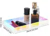 Acrylic Vanity Organizer Colorful Makeup Tray iridescent cosmetics Organizer Holder Storage Makeup Tray Solution 4