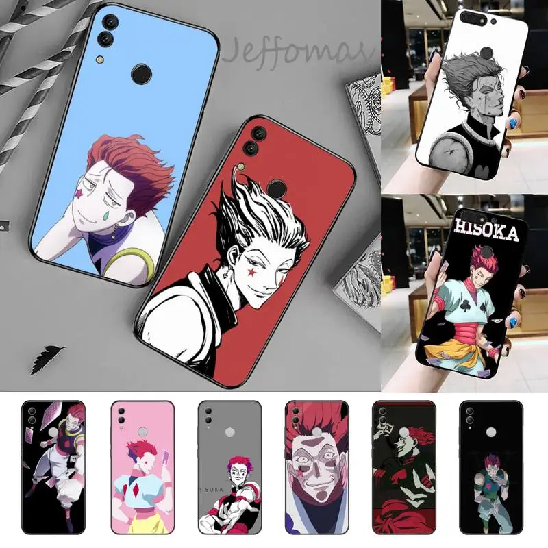 

Hisoka Anime Hunter X hunter Phone Case For Huawei P9 P10 P20 P30 Pro Lite smart Mate 10 Lite 20 Y5 Y6 Y7 2018 2019