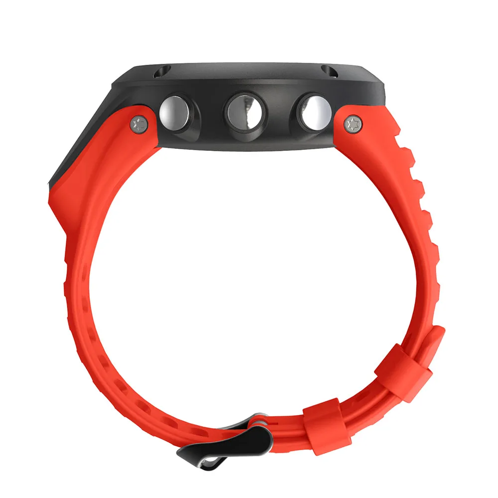 Резиновый силиконовый ремешок для SUUNTO Ambit 1 2 3 2R 2S Ambit 3S 3R 3P Ремешки для наручных часов 24 мм спортивные часы ремешок черная Пряжка браслет
