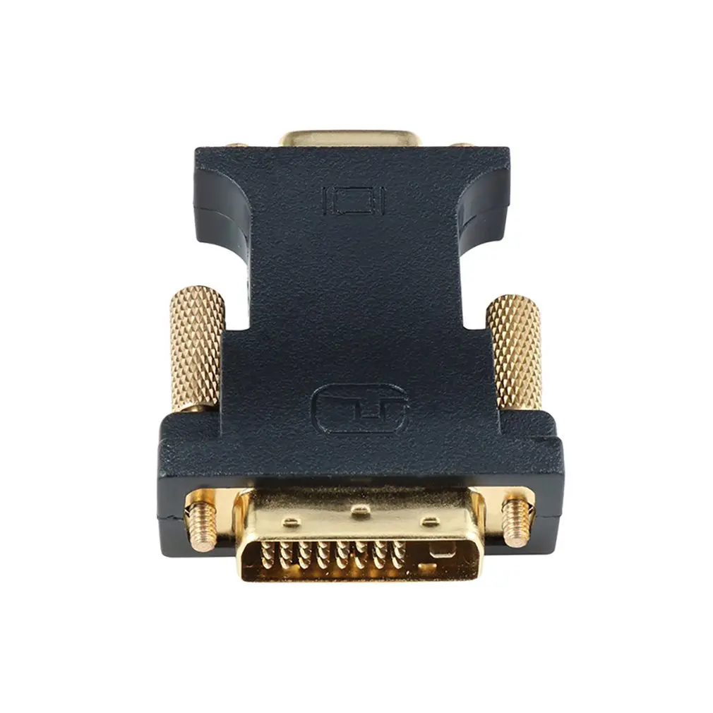 DVI 24+1 To VGA Adapter Video Cable Converter 24+1 25Pin DVI-D To VGA 1080P